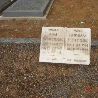 STEYNBERG Christiaan P. 1864-1948 &amp; Anna SLABBERT 1871-1957