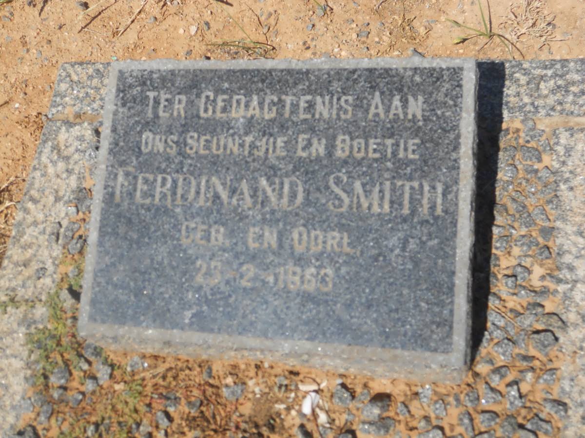 SMITH Ferdinand -1963