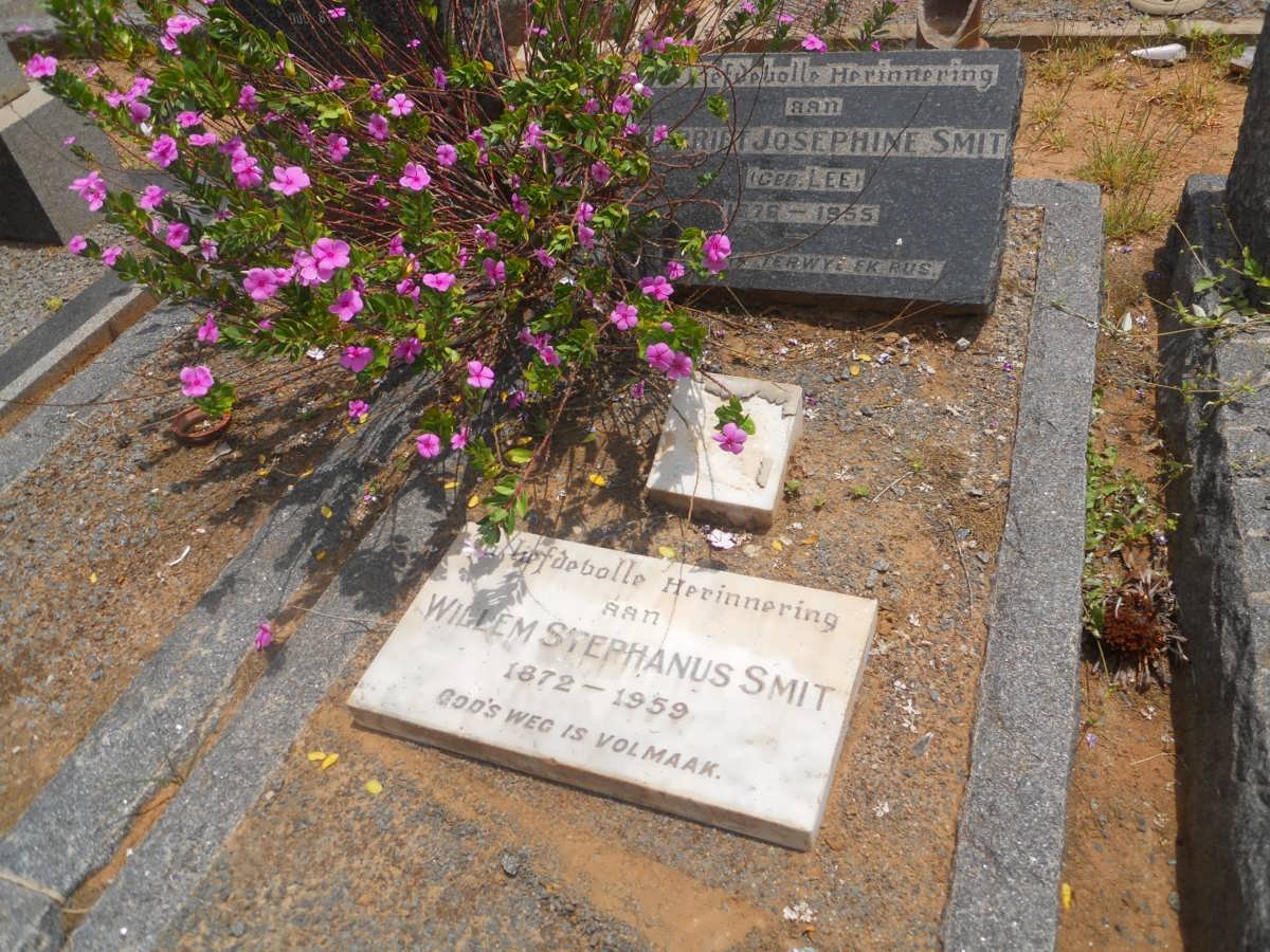 SMIT Willem Stephanus 1872-1959 &amp; Harriet Josephine LEE 1876-1955