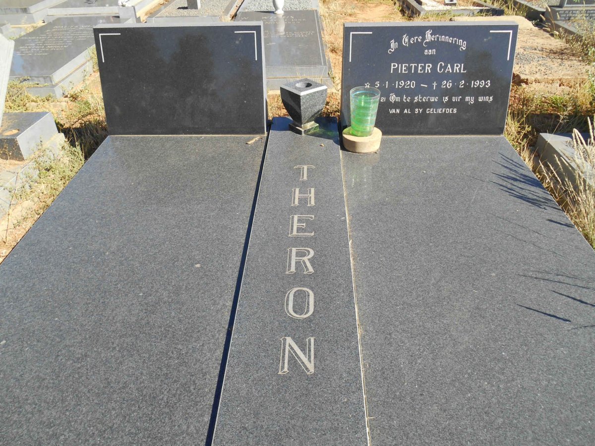 THERON Pieter Carl 1920-1993