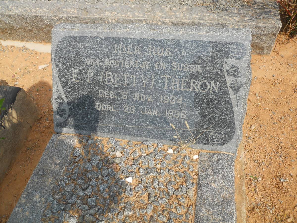 THERON E.P. 1934-1938