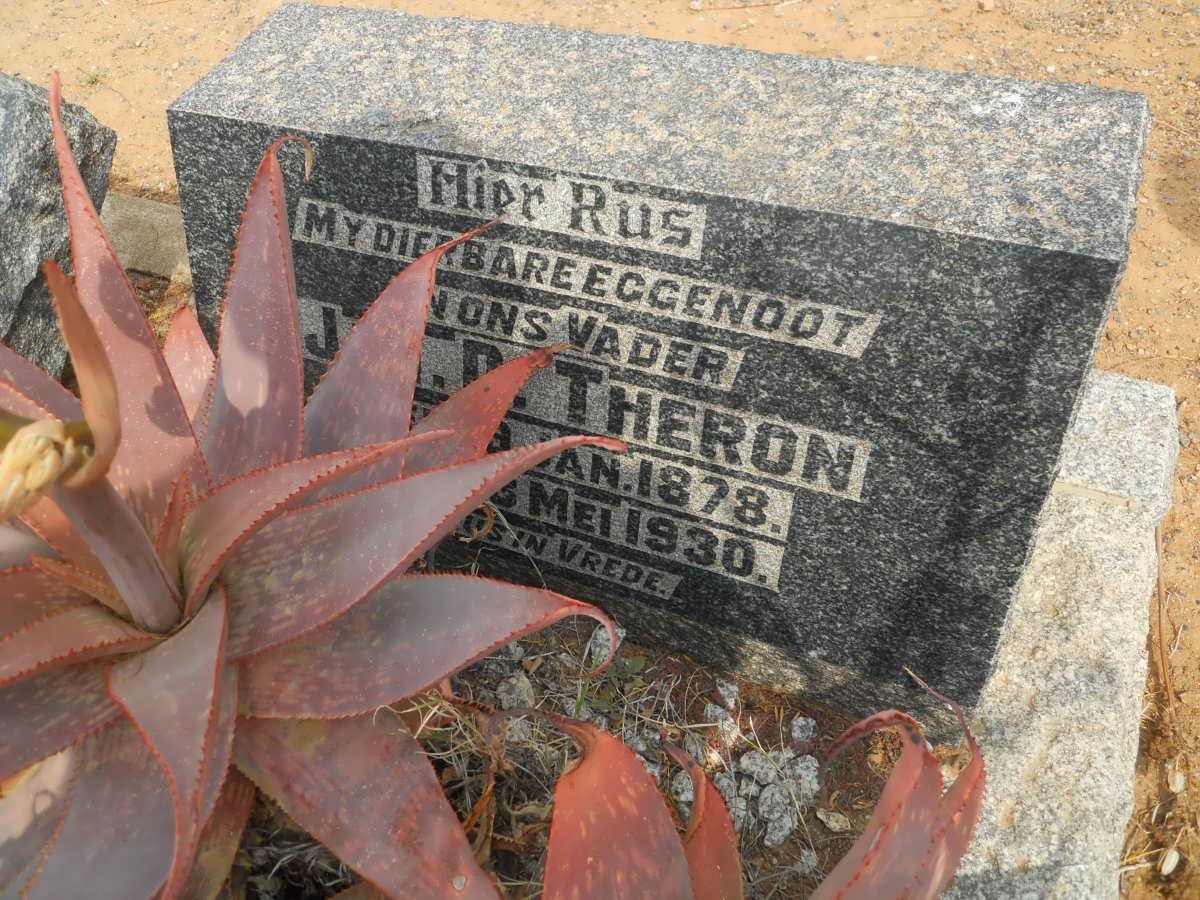 THERON Jan D. 1878-1930