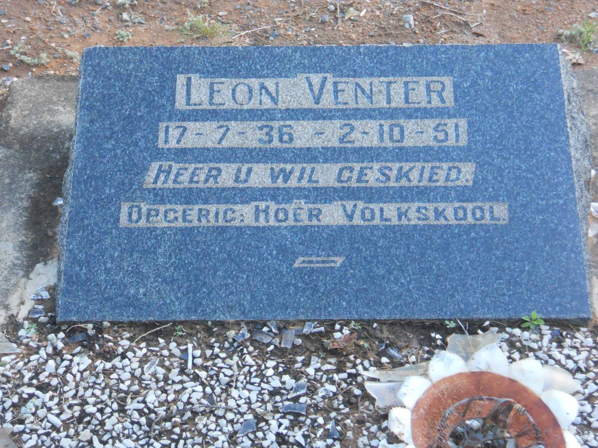 VENTER Leon 1936-1951