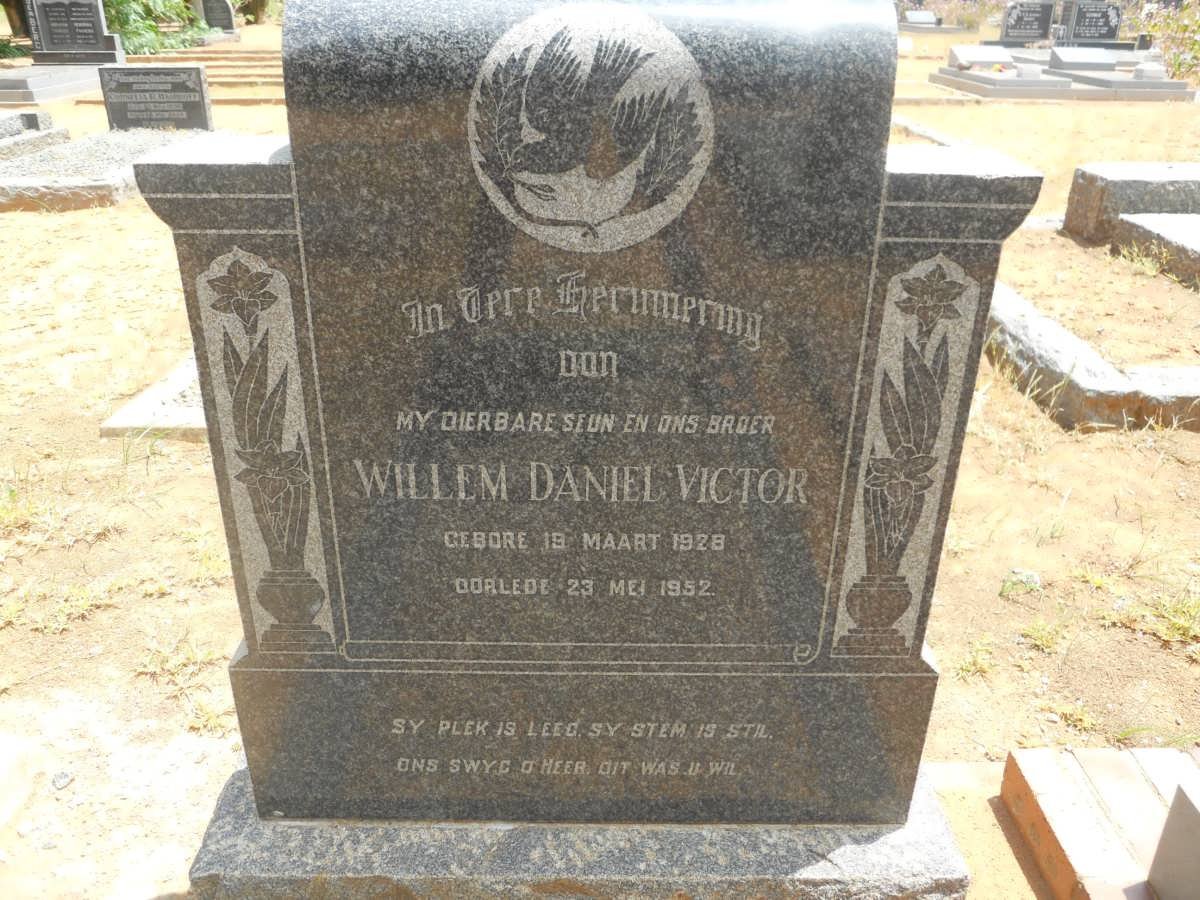 VICTOR Willem Daniel 1928-1952