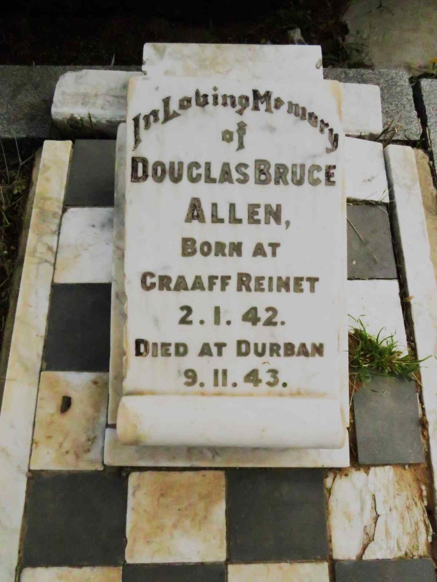 ALLEN Douglas Bruce 1942-1943