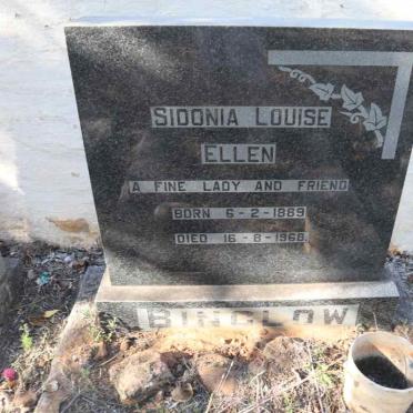 BINGLOW Sidonia Louise Ellen 1889-1968