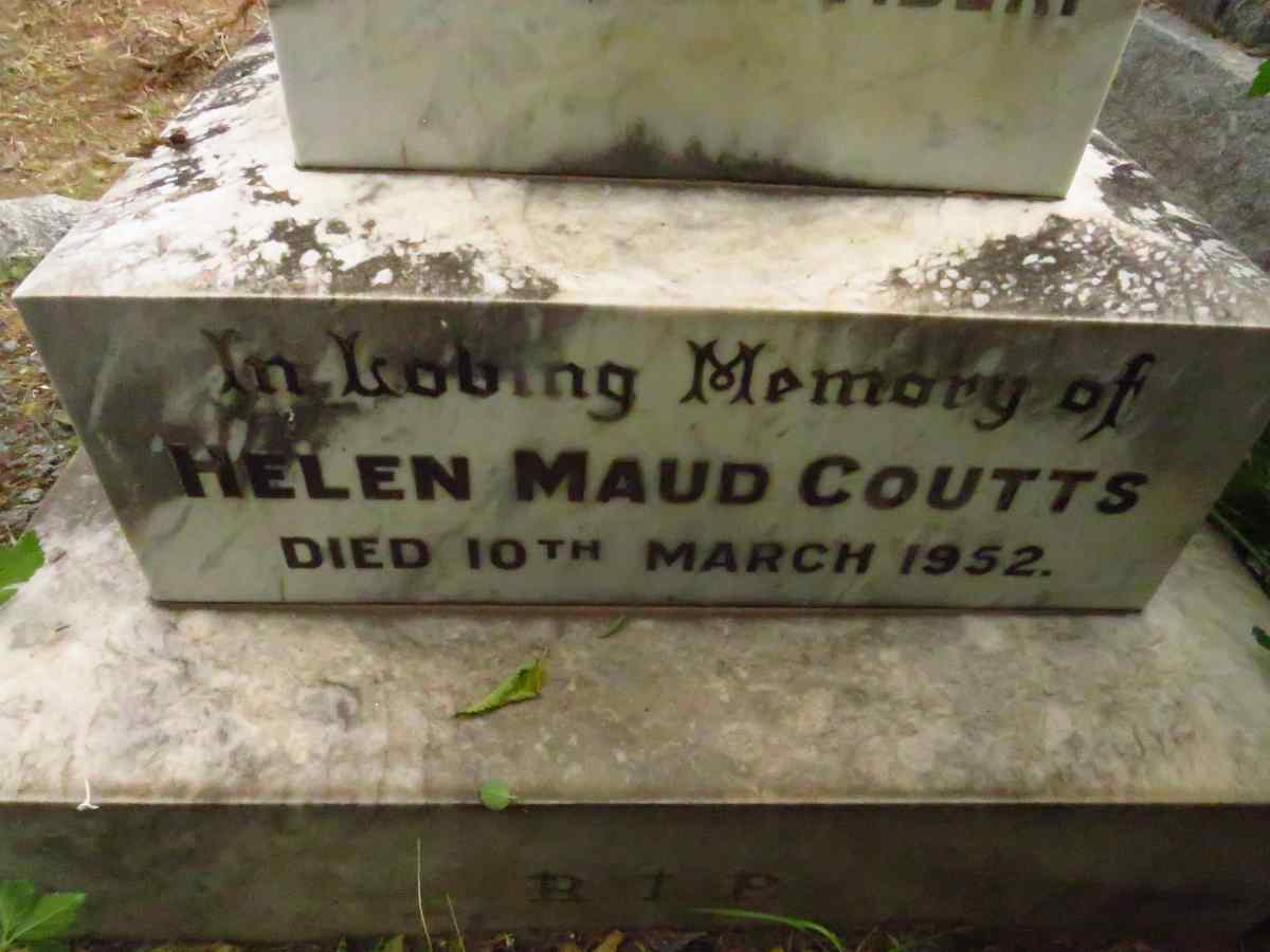 COUTTS Helen Maud -1952