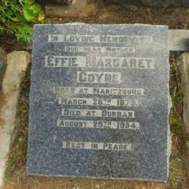 COYNE Effie Margaret 1879-1954
