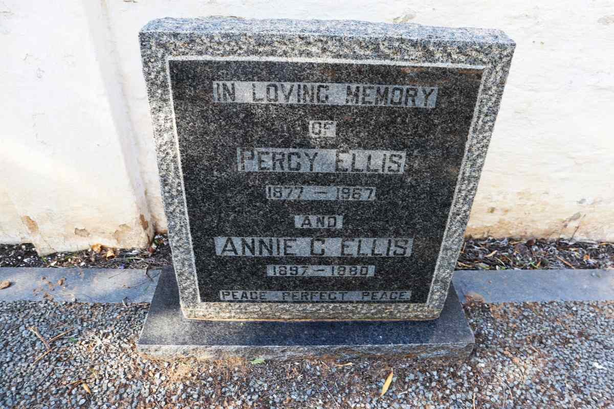 ELLIS Percy 1877-1967 & Annie C. 1897-1980