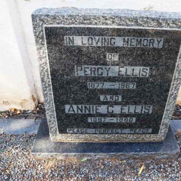 ELLIS Percy 1877-1967 & Annie C. 1897-1980