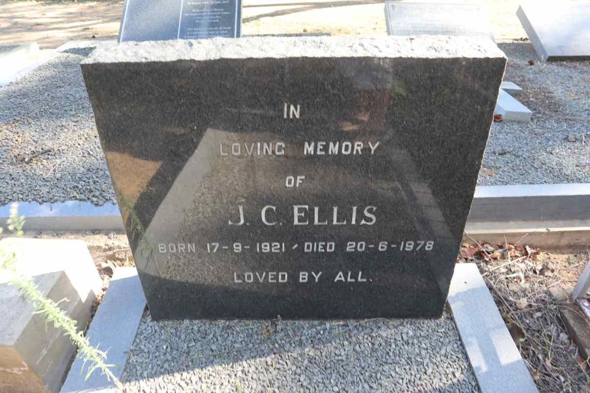 ELLIS J.C. 1921-1978