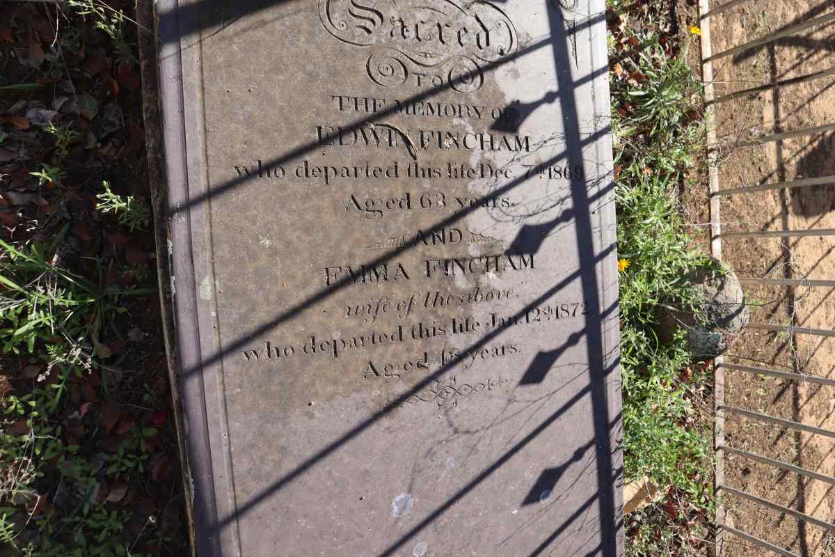 FINCHAM Edwin -1869 & Emma -1872