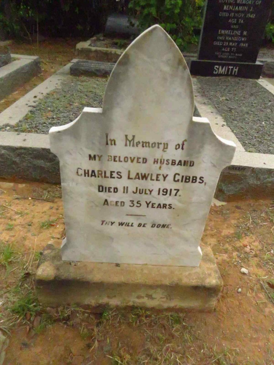 GIBBS Charles Lawley -1917