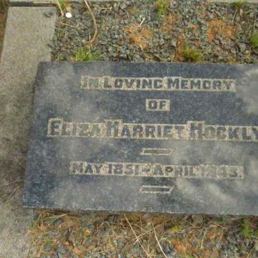HOCKLY Eliza Harriet 1851-1943