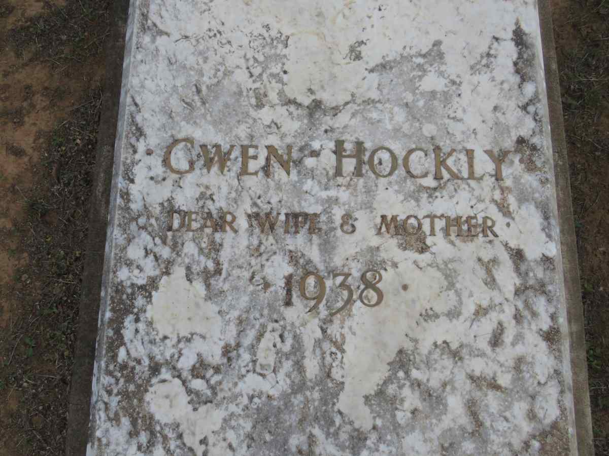 HOCKLY Gwen -1938