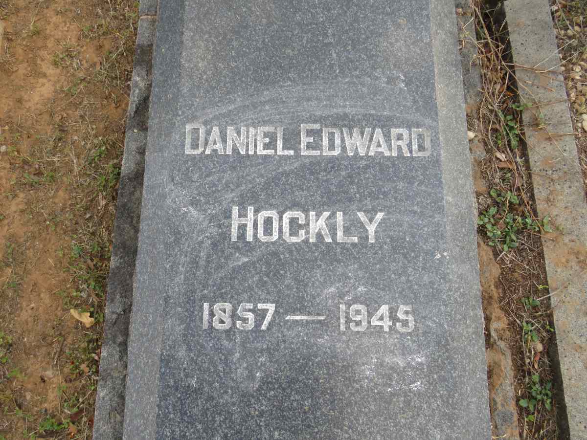 HOCKLY Daniel Edward 1857-1945