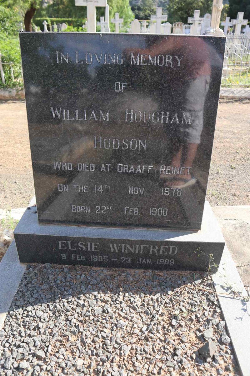HUDSON William Hougham 1900-1978 & Elsie Winifred 1905-1989