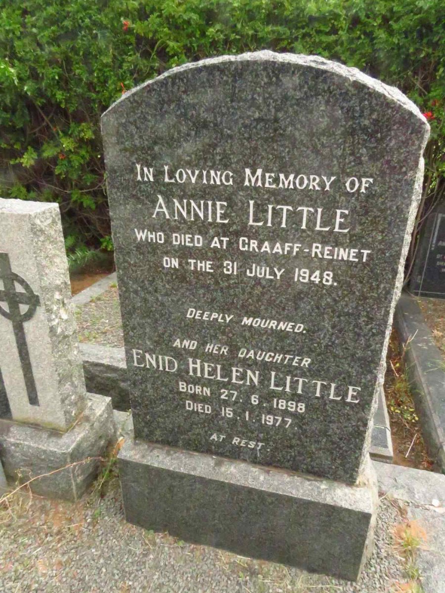 LITTLE Annie -1948  :: LITTLE Enid Helen 1898-1977