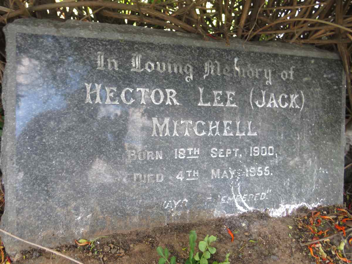MITCHELL Hector Lee 1900-1955