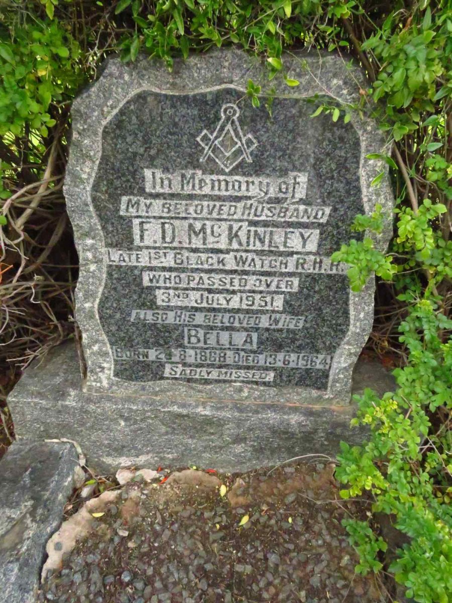 MCKINLEY F.D. -1951 & Bella 1868-1964