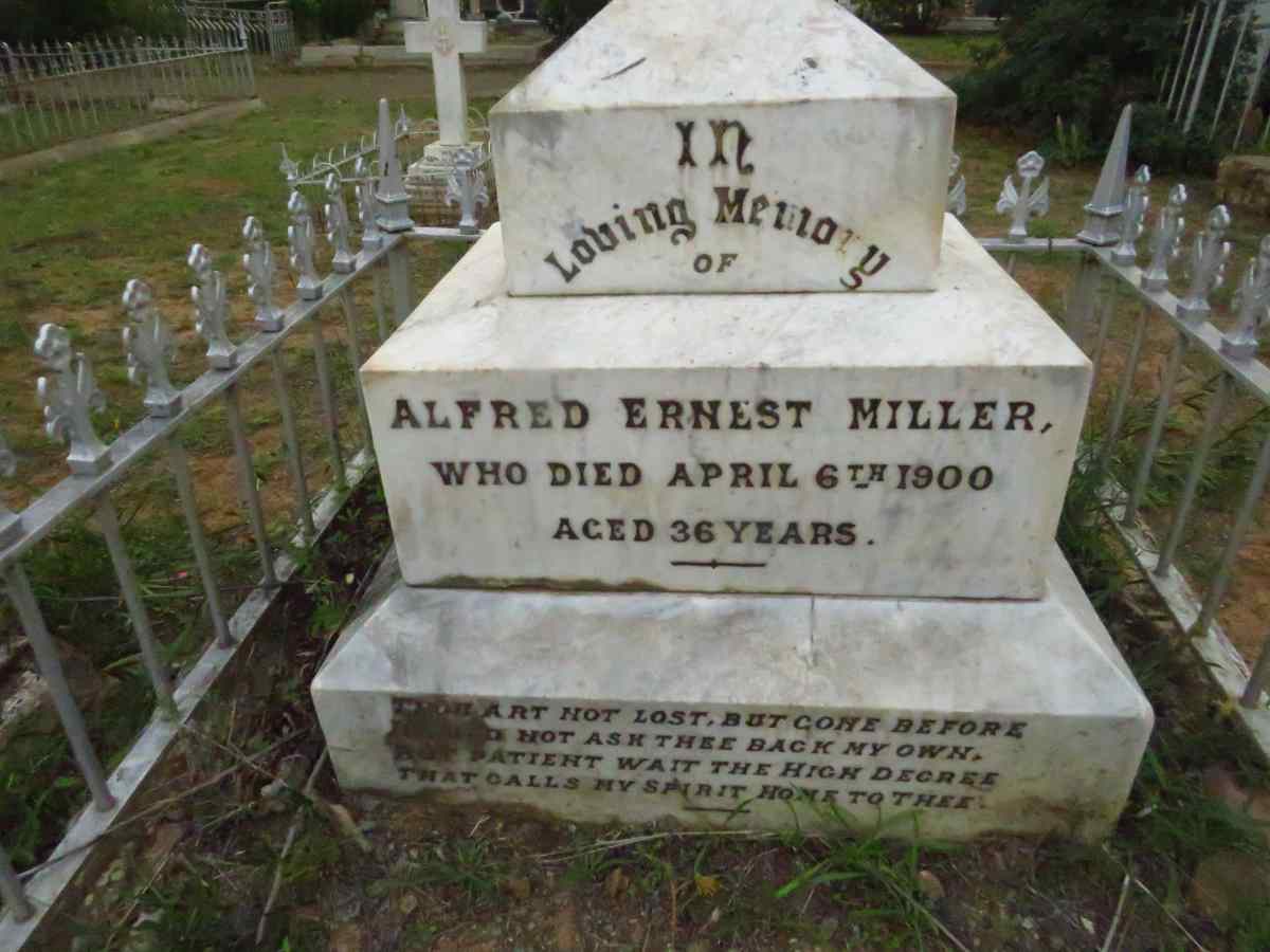 MILLER Alfred Ernest -1900 & Eugenia -1940_1