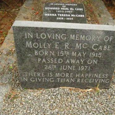 MCCABE Molly E.R. 1915-1971