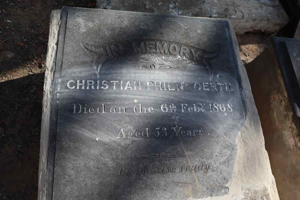 OERTIL Christian Philip -1868