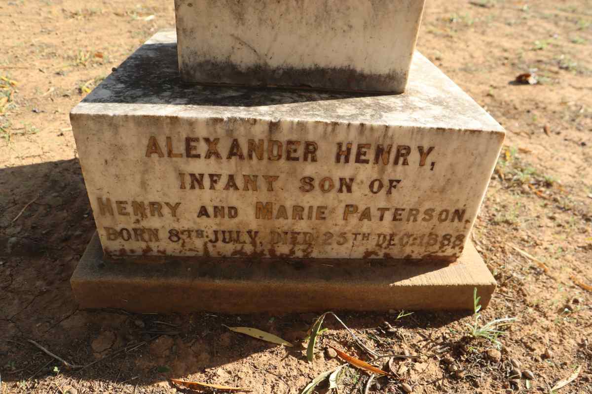 PATERSON Alexander Henry -1888