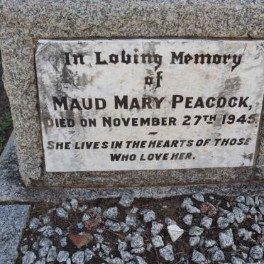 PEACOCK Maud Mary -1945