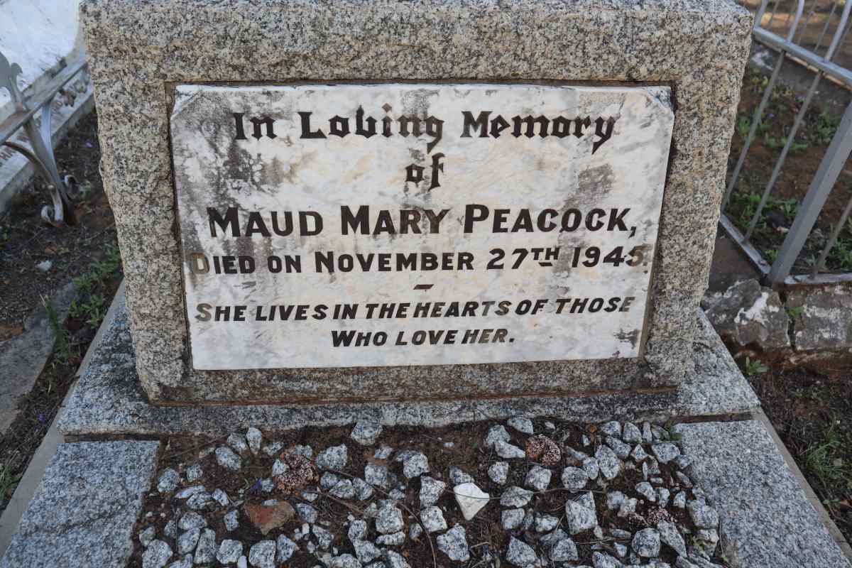 PEACOCK Maud Mary -1945