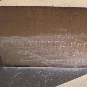 PRIEST John Turner 1865-1910