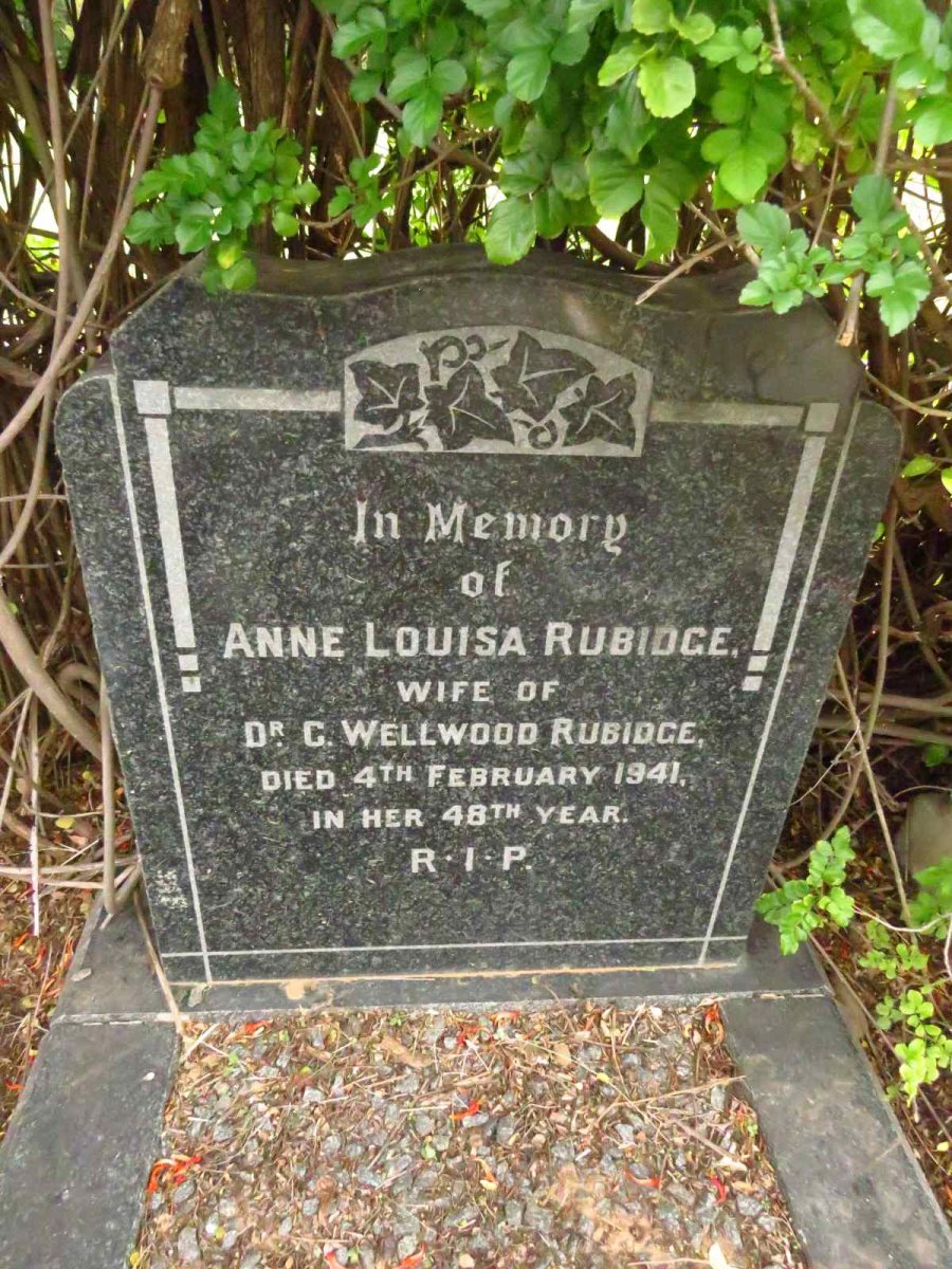 RUBIDGE Anne Louisa -1941