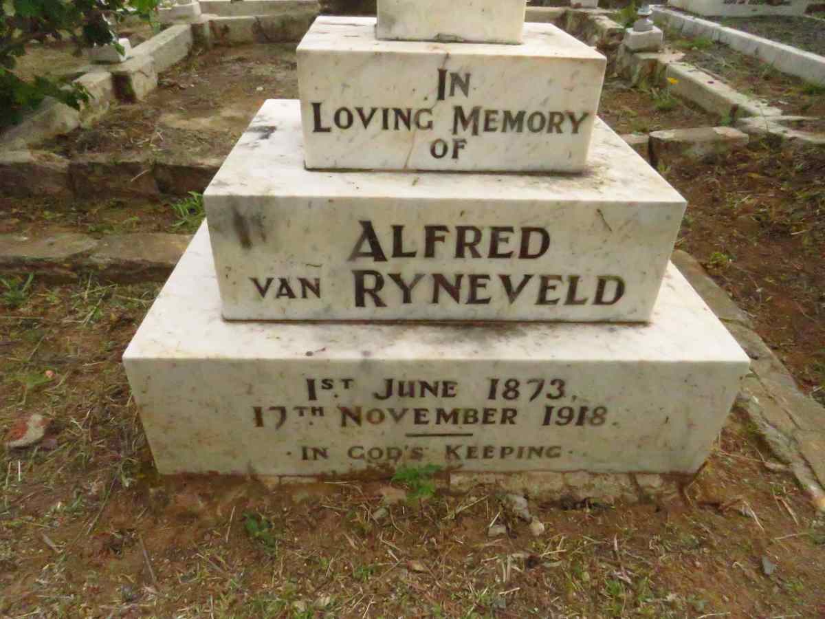 RYNEVELD Alfred, van 1873-1918