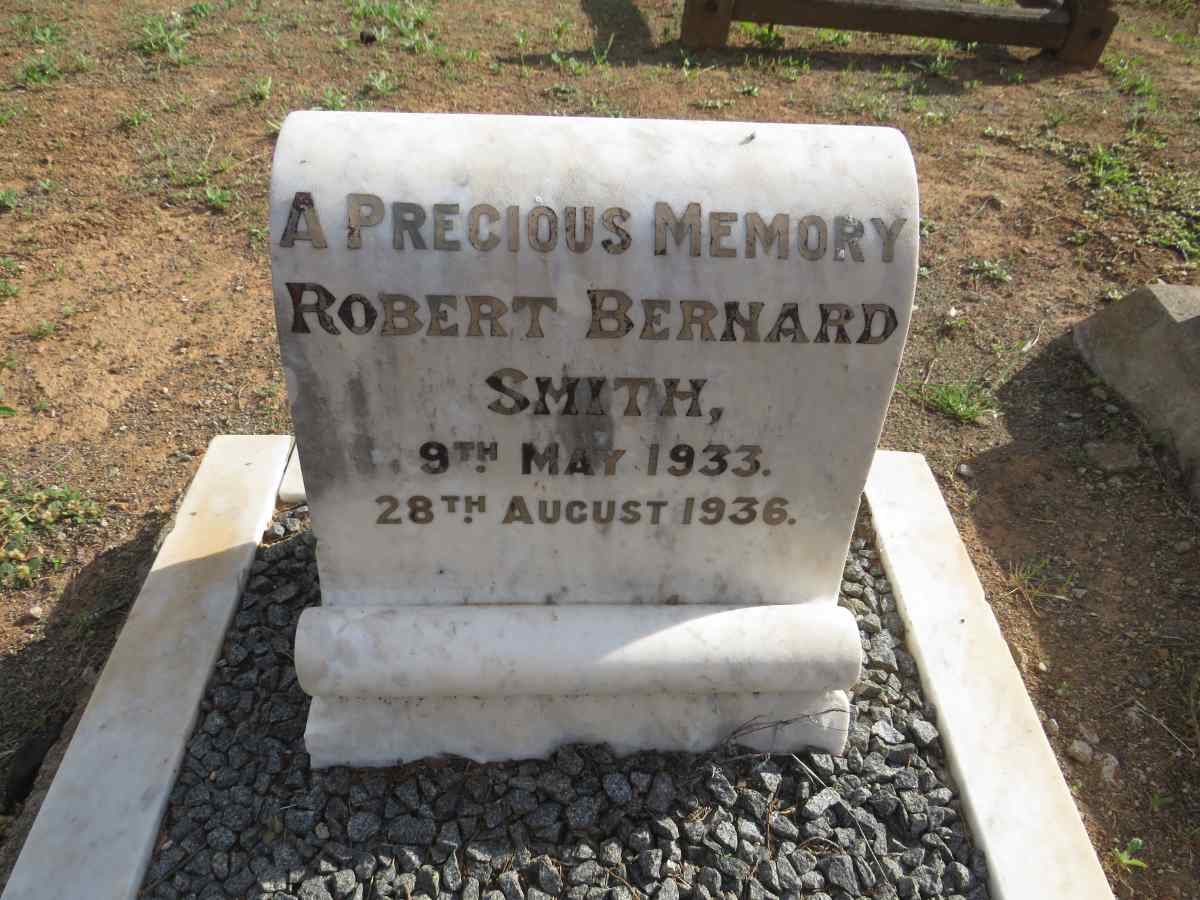 SMITH Robert Bernard 1933-1936