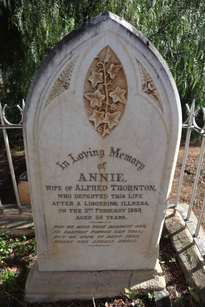 THORNTON Annie -1889
