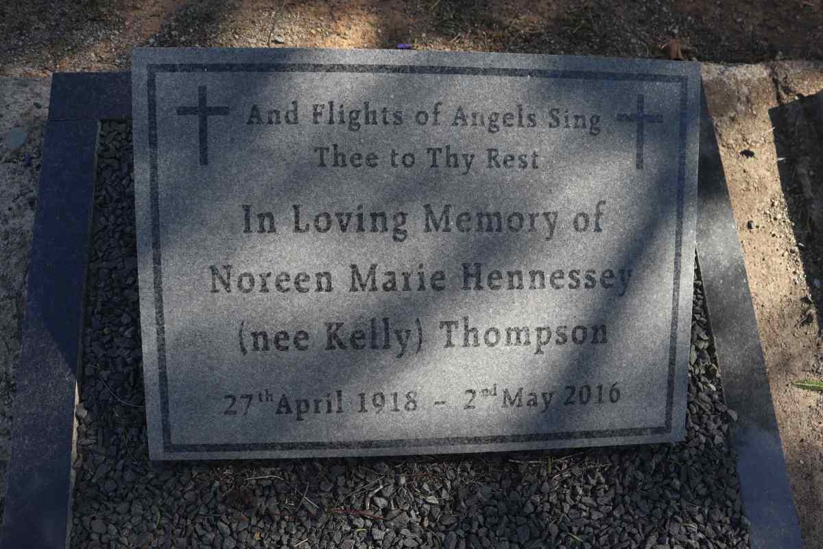 THOMPSON Noreen Marie Hennessey nee KELLY 1918-2016