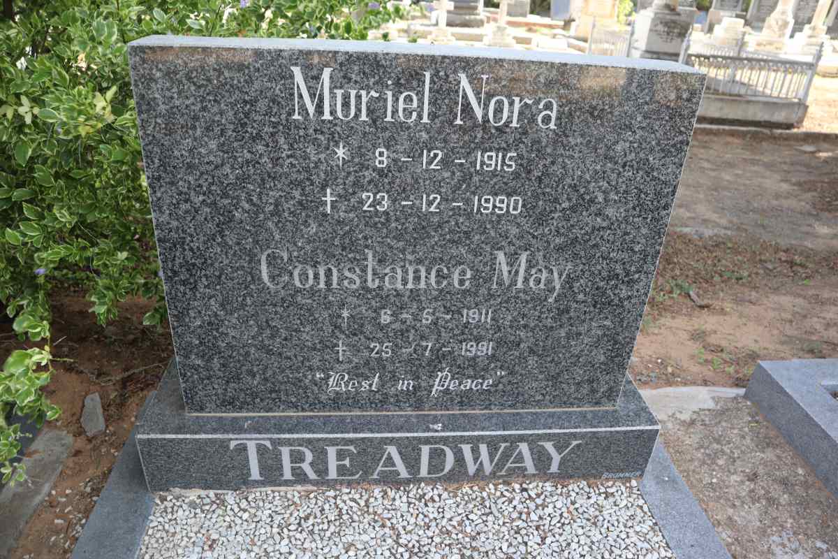TREADWAY Constance May 1911-1991 :: TREADWAY Muriel Nora 1915-1990