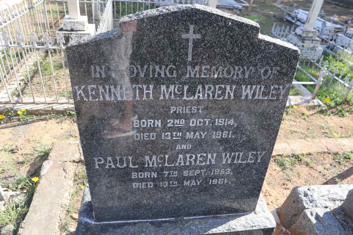 WILEY Kenneth McLaren 1914-1961 :: WILEY Paul McLaren 1953-1961