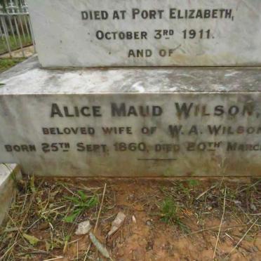 WILSON William Andrew 1852-1911 & Alice Maud 1860-1917_2