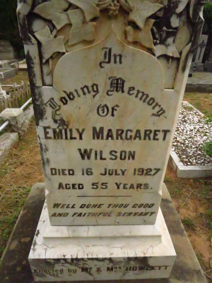 WILSON Emily Margaret -1927