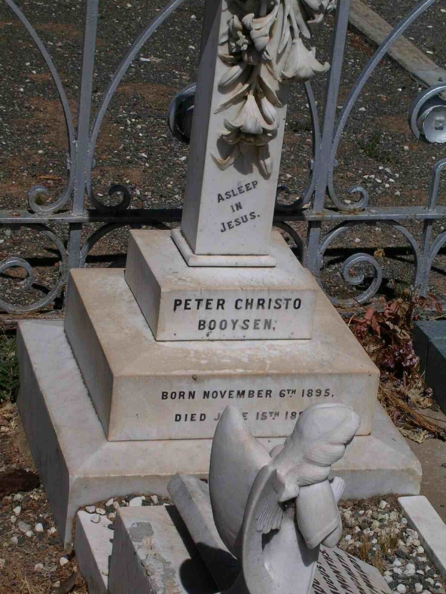 BOOYSEN Peter Christo 1895-