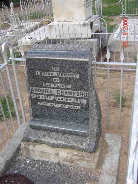 CRAWFORD Andries -1921