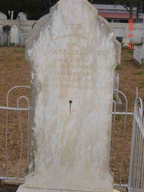 GOUWS Maria Petronella nee SMITH 1828-1880
