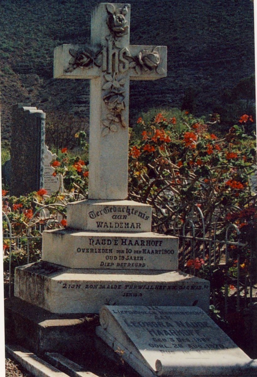 HAARHOFF Waldemar, NAUDE -1900 :: NAUDÉ-HAARHOFF Leonora 1886-1920