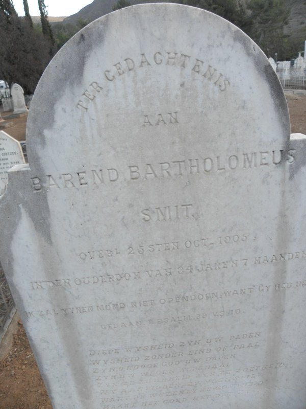 SMIT Barend Bartholomeus -1905