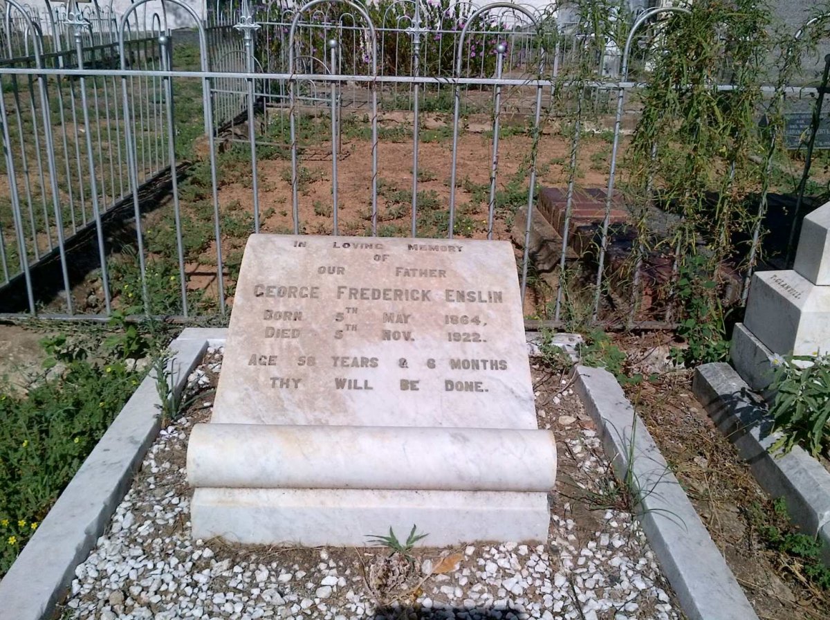 ENSLIN George Frederick 1864-1922