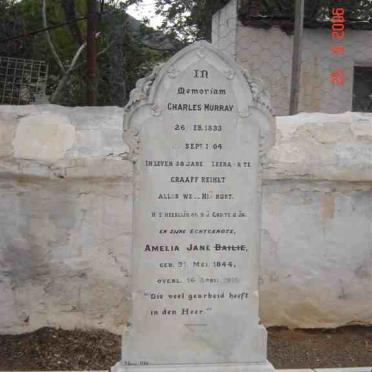 MURRAY Charles 1833-1904 &amp; Amelia Jane BAILIE 1844-1914