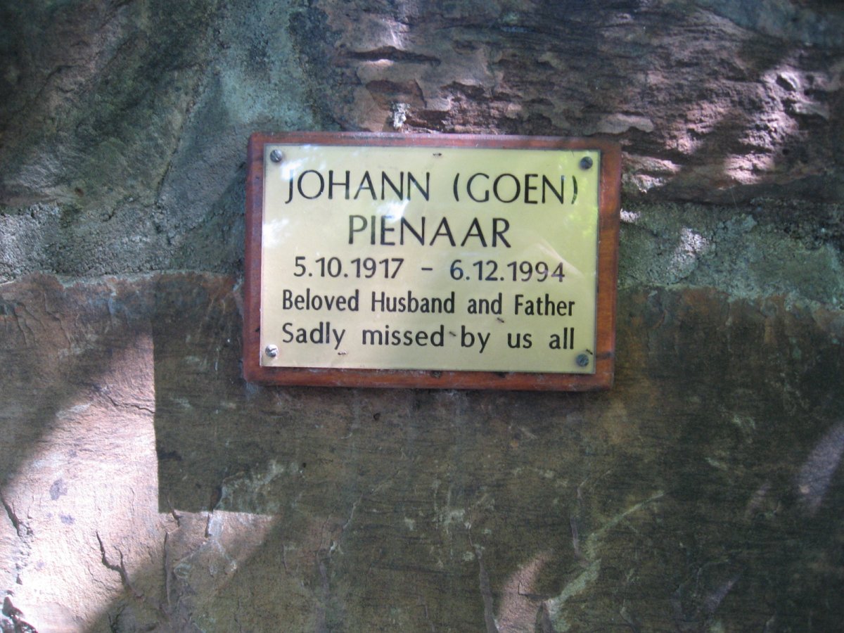 PIENAAR Johann 1917-1994
