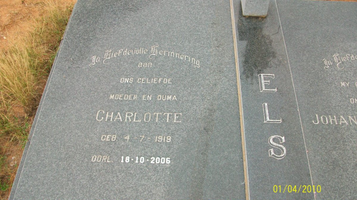 ELS Charlotte 1918-2006