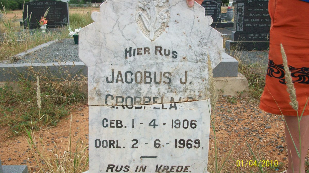GROBBELAAR Jacobus J. 1906-1969